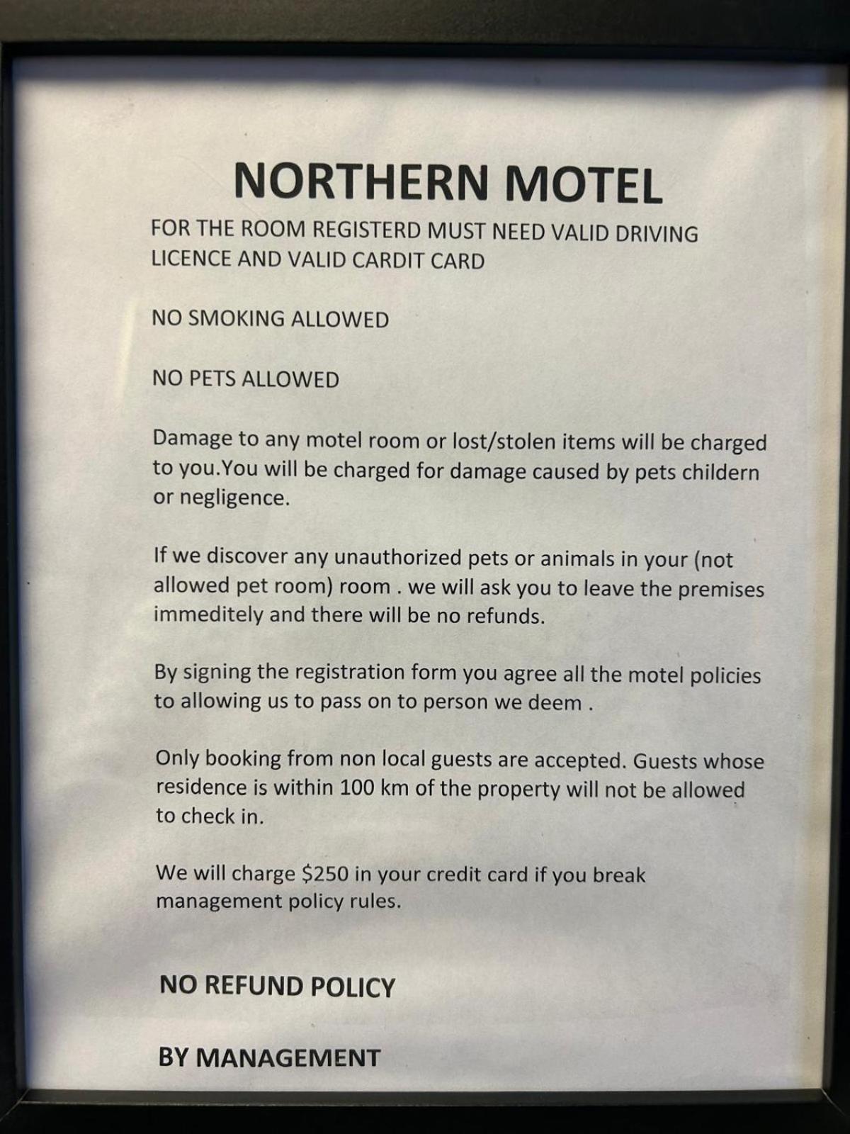 Northern Motel Sault Ste. Marie Exterior foto